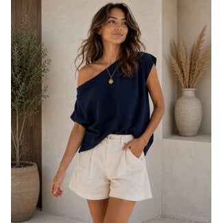 DITO AURELIE BLOUSE Blauw