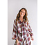 MOLLIE BLOUSE Square Bordeaux
