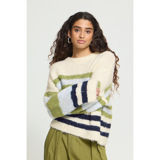 ICHI BOSELE LONGSLEEVE Birch Blue