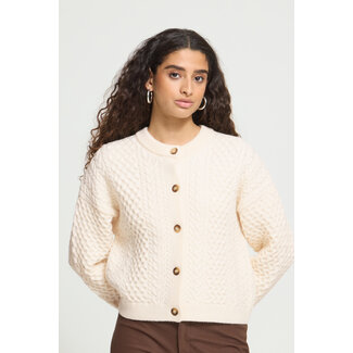ICHI DAMINA CARDIGAN Birch