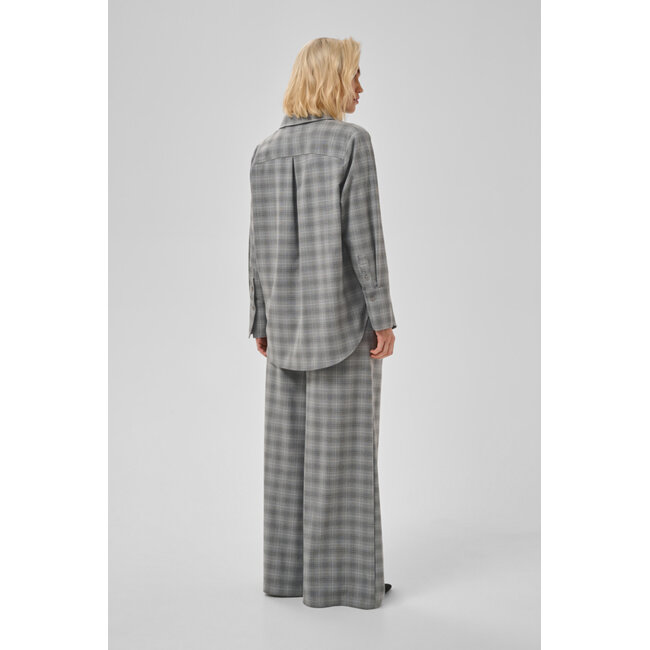 ADA SHIRT Light Grey Check