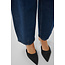 LUCY HIGH BARREL JEANS Dark Blue
