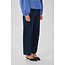 LUCY HIGH BARREL JEANS Dark Blue