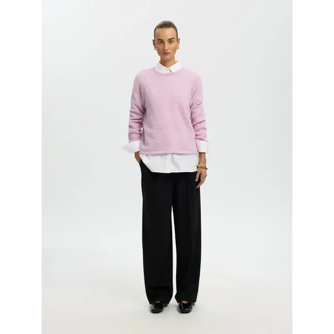 LULU KNIT PULLOVER Winsome Orchid