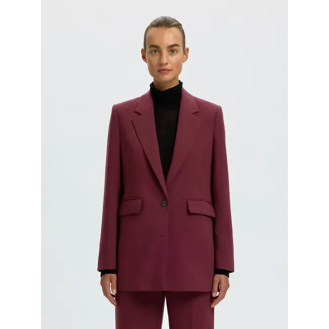 RITA BLAZER Tawny Port