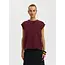 Selected Femme LULU KNIT VEST Tawny Port