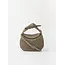 O MY BAG COCO CROISSANT BAG Clay Suède