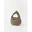 COCO CROISSANT BAG Clay Suède