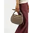 COCO CROISSANT BAG Clay Suède