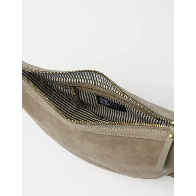 LEO CROSSBODY BAG Clay Suède