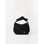 COCO CROISSANT BAG Black Suède