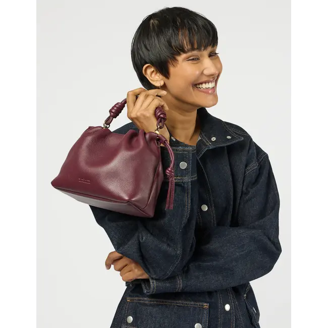 KIKI MINI BAG Dark Cherry