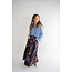JULIETTE SKIRT Bordeaux Flower