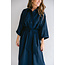 IVY DRESS Solid Navy