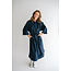 IVY DRESS Solid Navy