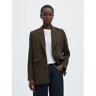 Selected Femme RITA RELAXED BLAZER Delicioso Pinstripe