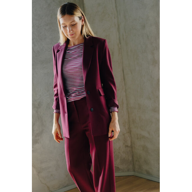 RITA BLAZER Tawny Port