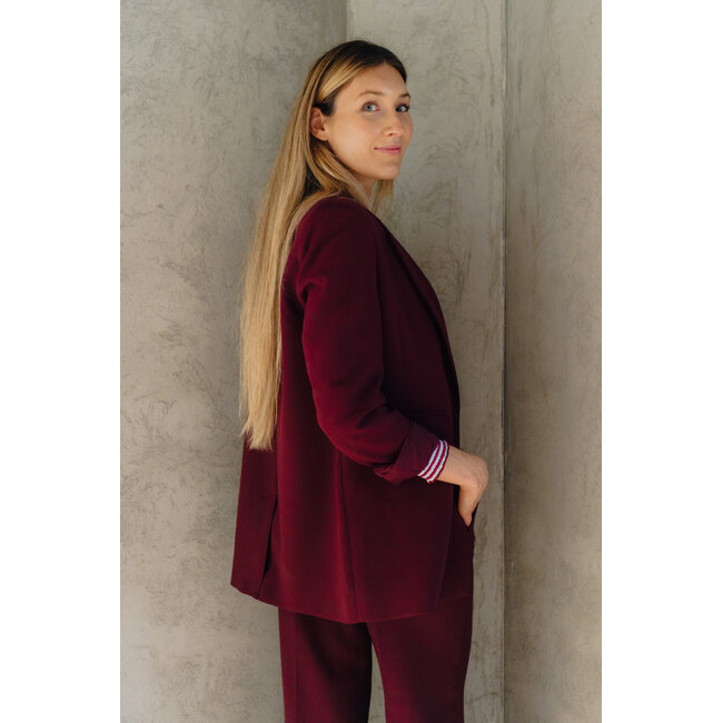RITA BLAZER Tawny Port