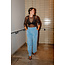 Selected Femme ROJA WIDE CORDUROY PANTS Blissful Blue