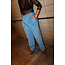 ROJA WIDE CORDUROY PANTS Blissful Blue