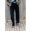 BEA WIDE JEANS Dark Blue Denim