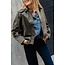 BEA WIDE JEANS Dark Blue Denim