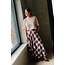 JUNE SKIRT Square Bordeaux