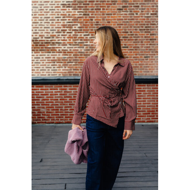 LILLITH SHIRT Red Check