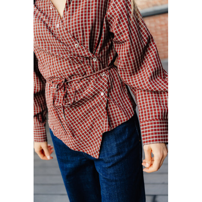 LILLITH SHIRT Red Check