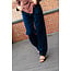 LUCY HIGH BARREL JEANS Dark Blue