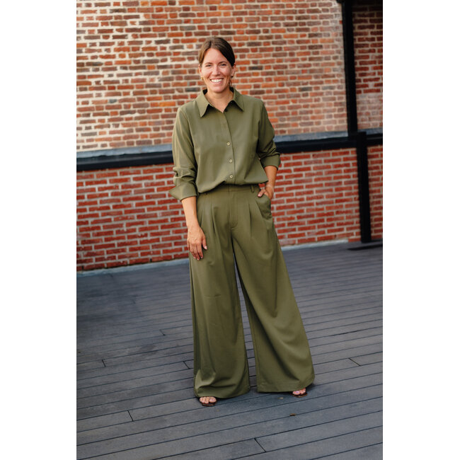 HACE VITTA SHIRT Night Olive