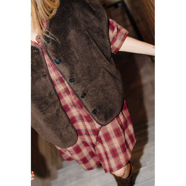 MILLA TEDDY VEST Delicioso