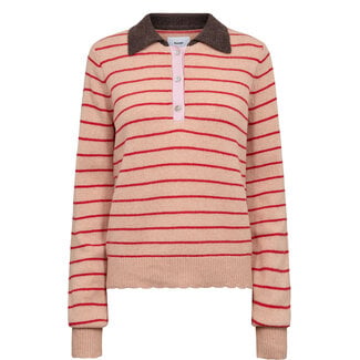 NÜMPH LUCINDA STRIPE PULLOVER Roebuck