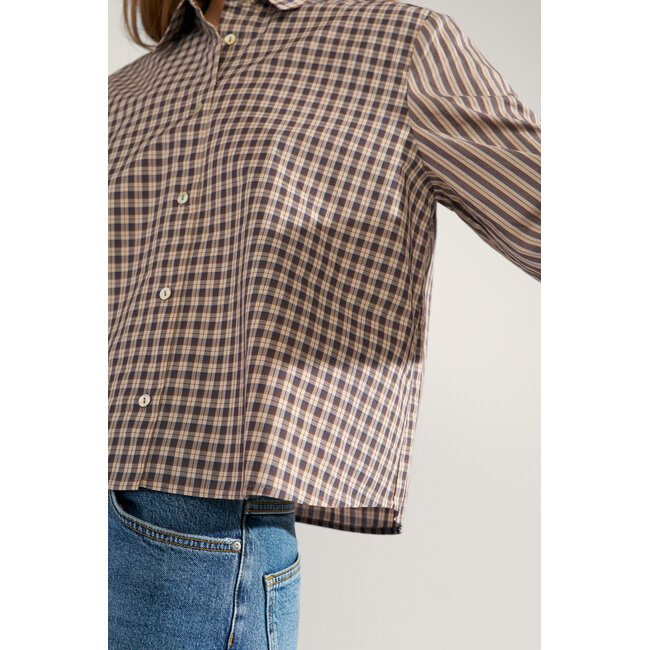 RIYA SHIRT Deep Taupe