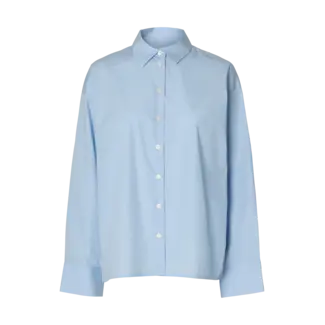 Selected Femme SANDRA OVERSIZED SHIRT Cashmere Blue