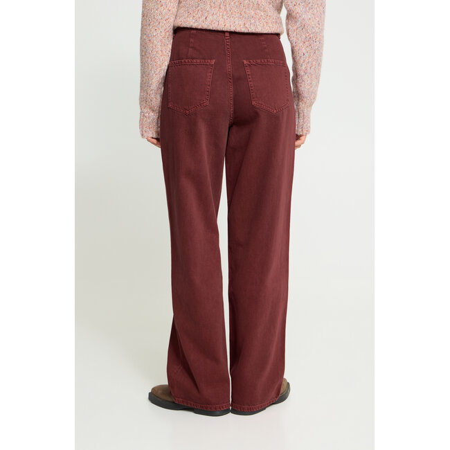 AVENA PANTS Madder Brown