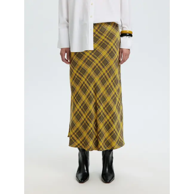 WIDA MIDI SKIRT Fir Green