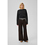 AVA HIGH WIDE JEANS Dark Brown