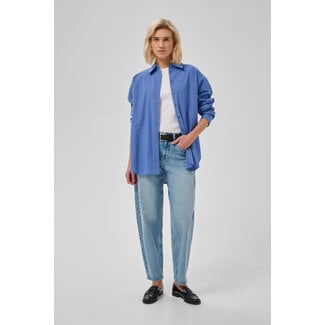 My Essential Wardrobe ILSE BOXY SHIRT Clear Blue Check