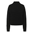My Essential Wardrobe OLIVIA KNIT PULLOVER Black