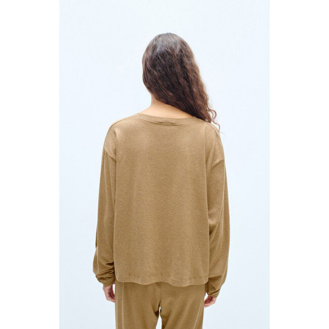 YPAWOOD LONGSLEEVE SHIRT Macchiato