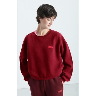 American Vintage IZUBIRD SWEATER Cerisier