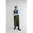 IBO DRESS Moss Green Check