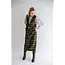 IBO DRESS Moss Green Check