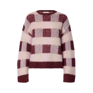 Selected Femme LULU LOOSE KNIT Tawny Port