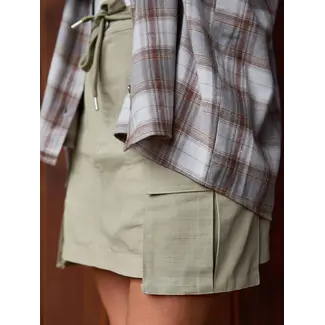 Les Soeurs JOAN RIBSTOP SKIRT Sage