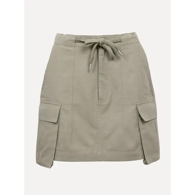 JOAN RIBSTOP SKIRT Sage