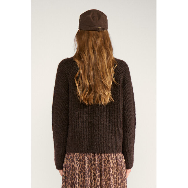 ZINDI PULLOVER Black Coffee
