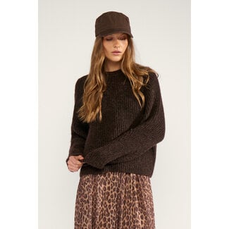 NÜMPH ZINDI PULLOVER Black Coffee