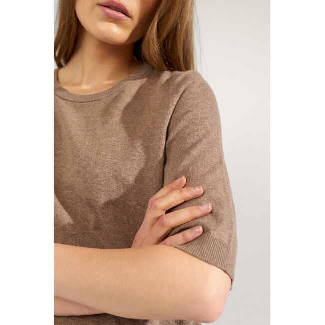 CALLY PULLOVER Deep Taupe